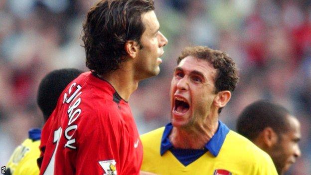 What Roy Keane said to Ruud van Nistelrooy when he signed for Man Utd