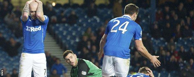Rangers draw with Alloa