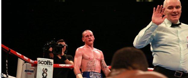 George Groves beats Denis Douglin