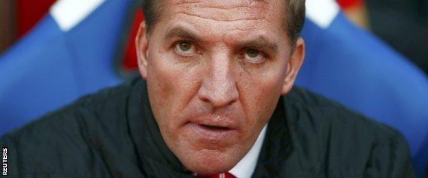 Liverpool manager Brendan Rodgers