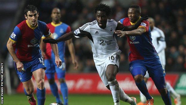 Swansea drew with Crystal Palace at home last season but won at Selhurst Park