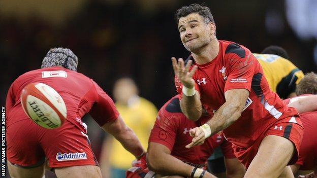 Scrum-half Mike Phillips has won 90 Wales caps and five Lions caps