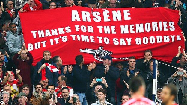 Arsenal fans at The Hawthorns