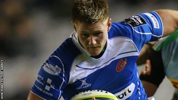 Andrew Coombs made his Wales debut against Ireland in February 2013