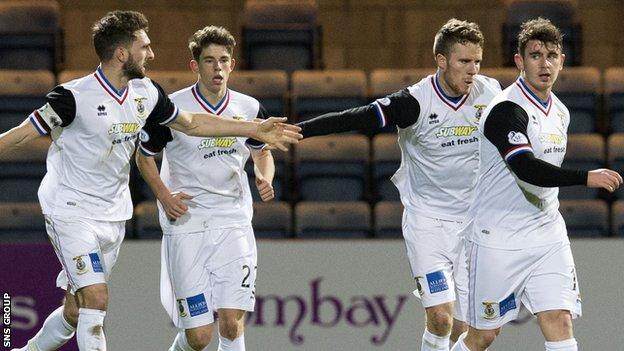 Inverness scored a late winner at Dens Park