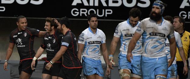 A dejected Glasgow Warriors side will look for a better performance in the return leg