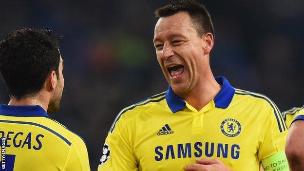 John Terry (right)