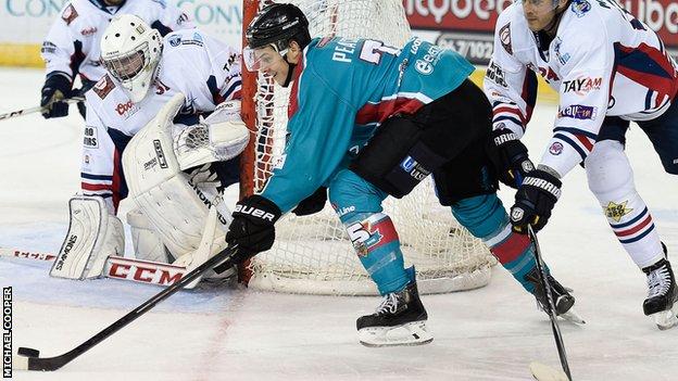 Craig Peacock was on target in Belfast's victory over the Panthers