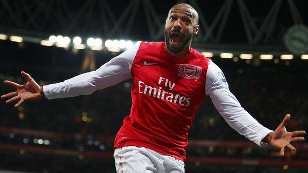 Thierry Henry: Arsenal Legend's Career In Pictures - BBC Sport