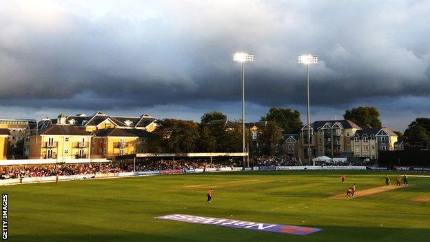 Essex's County Ground at Chelmsford