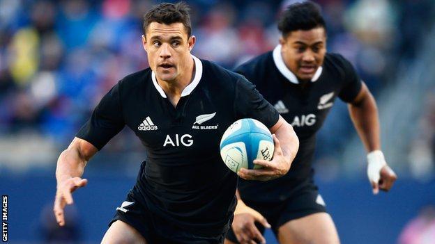 Dan Carter, the former New Zealand All Black and now Racing 92's new  News Photo - Getty Images