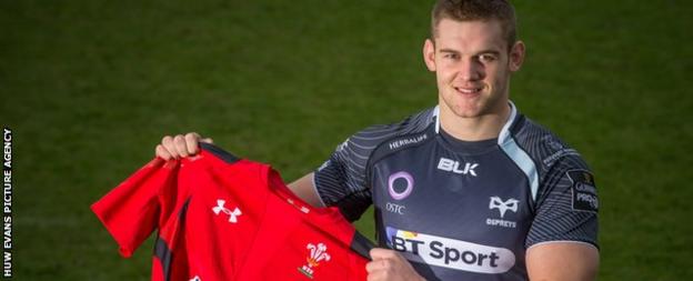 Wales and Ospreys flanker Dan Lydiate