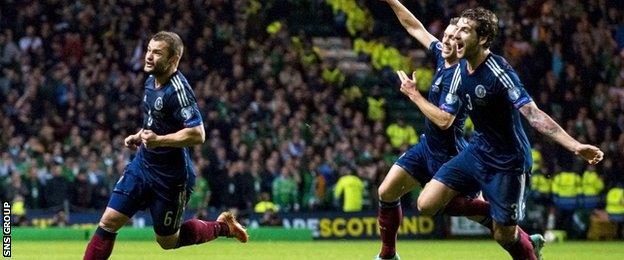 Shaun Maloney fired in a spectacular goal to give Scotland a 1-0 win over Republic of Ireland