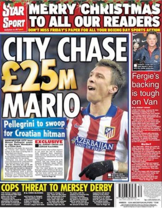 Daily Star back page