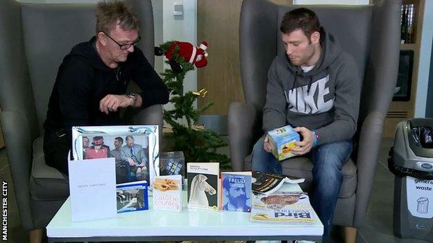 James Milner boring Christmas video