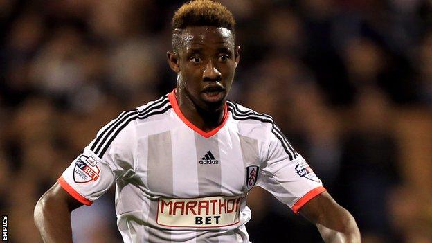 Moussa Dembele Fulham Forward Extends Contract Until 2016 Bbc Sport 