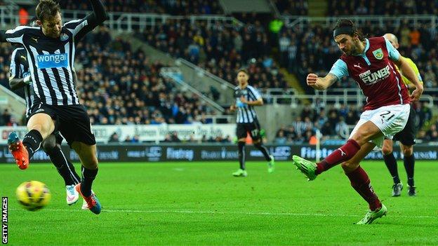 Newcastle United 3-3 Burnley - BBC Sport