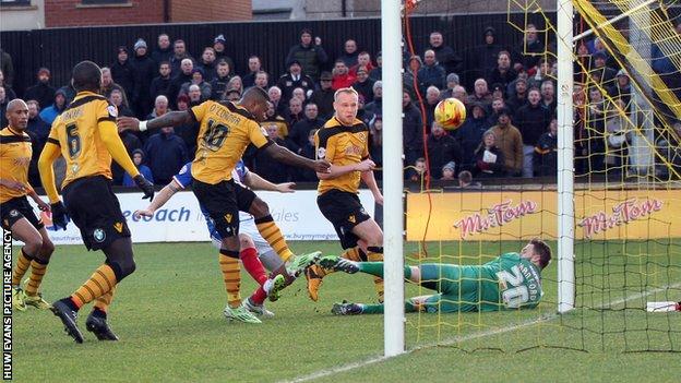 Newport County are now on a three-match winning streak after beating Carlisle United