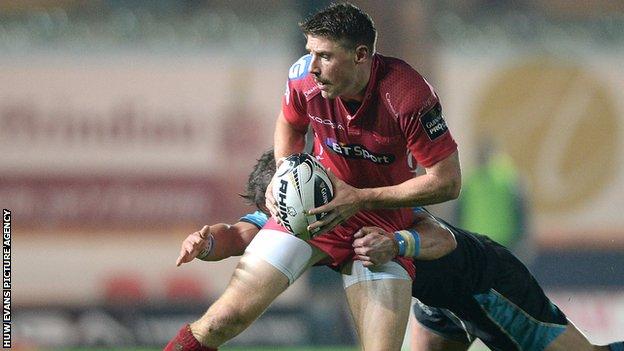 Wales fly-half Rhys Priestland has come up through the ranks at Scarlets