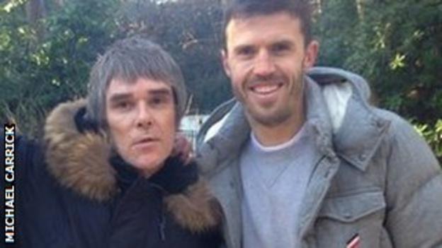 Ian Brown and Michael Carrick