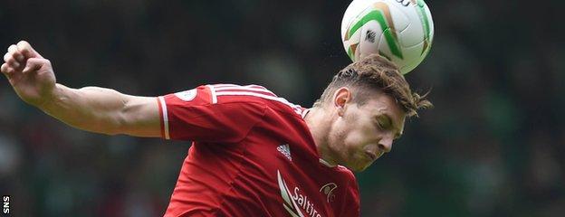 Aberdeen defender Ash Taylor