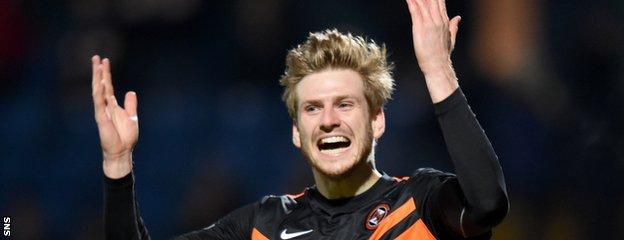 Dundee United's Stuart Armstrong