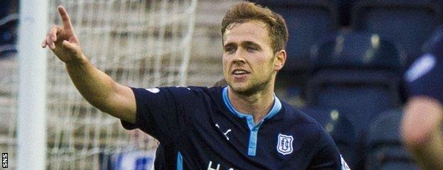 Dundee striker Greg Stewart