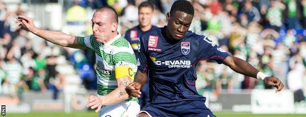 Ross County defender Ben Frempah