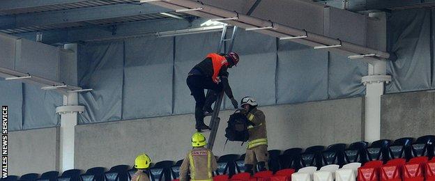 Repairs were required to the Ninian Stand
