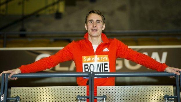 Bowie was part of the Scotland 4x400m relay team that finished fifth at the Commonwealth Games in Glasgow