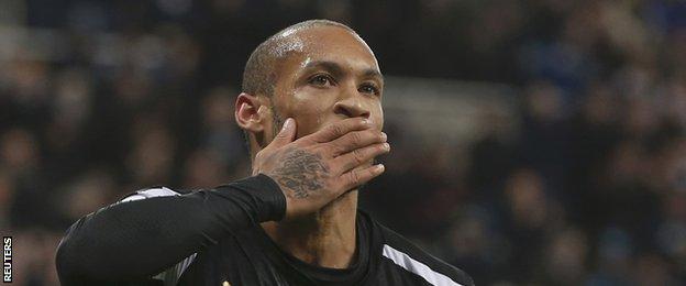 Yoan Gouffran had gone 2,847 minutes (more than 47 hours) without scoring in the Premier League.