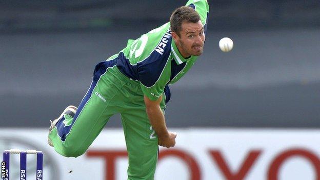 Pace bowler Max Sorensen was a notable omission from the original Ireland World Cup squad