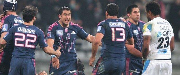 Exeter lose at Stade Francais in 2012