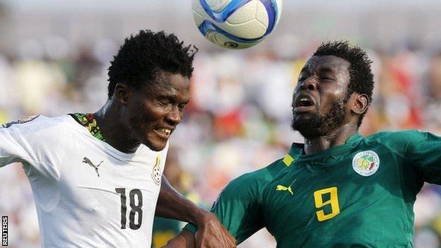 Ghana 1-2 Senegal - BBC Sport