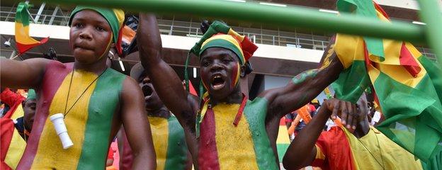 Guinea fans