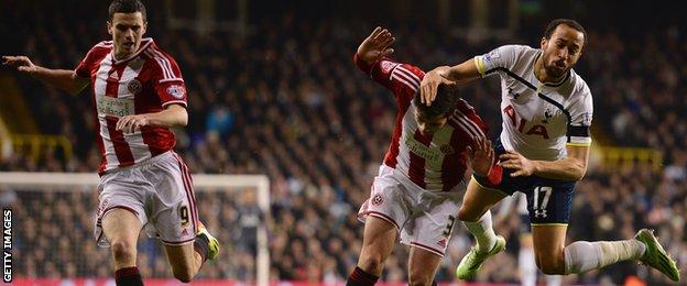 Sheffield United 1-0 Tottenham Hotspur: Blades stun Spurs to reach  quarter-finals - BBC Sport