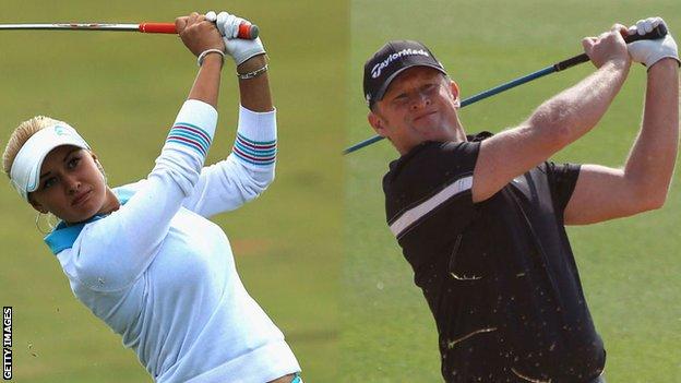 Jamie Donaldson and Amy Boulden