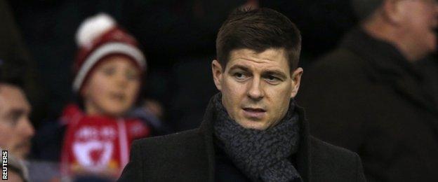 Liverpool captain Steven Gerrard