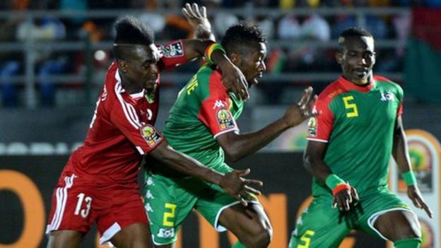 Congo 2-1 Burkina Faso - BBC Sport