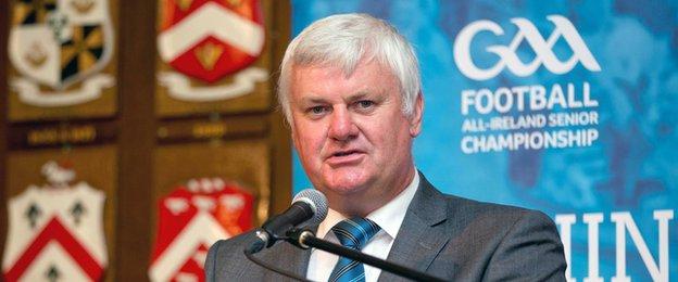 Aogán Ó Fearghaíl will take up the positon of GAA president next month