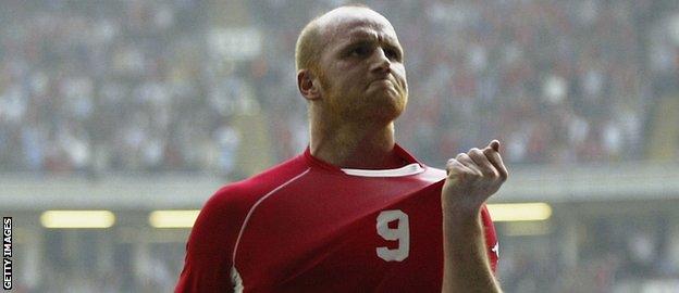 John Hartson won 51 caps for Wales and scored 14 goals