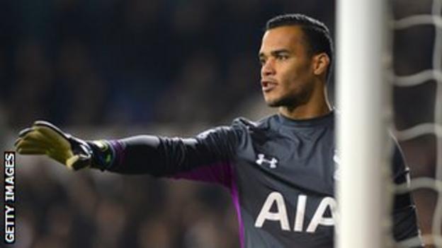 Tottenham Hotspur goalkeeper Michel Vorm