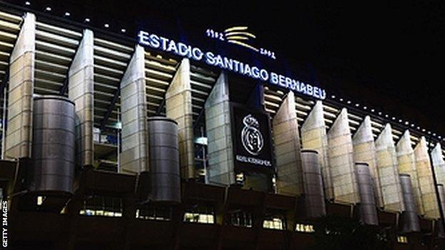 Estadio Santiago Bernabeu, Madrid