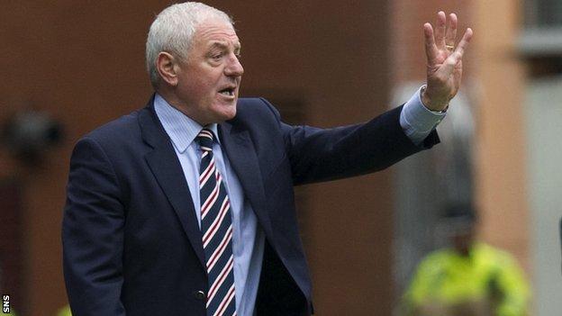 Walter Smith managed Rangers from 1991-98 and 2007-11