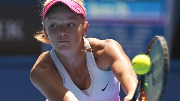 Australian Open 2015: GB's Katie Swan loses girls' final - BBC Sport