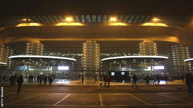 The San Siro Stadium, Milan