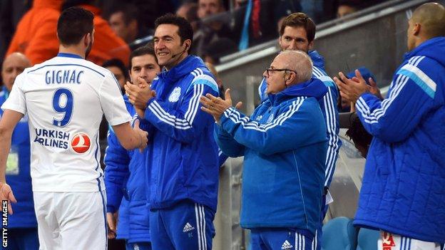 Marseille forward Andre-Pierre Gignac