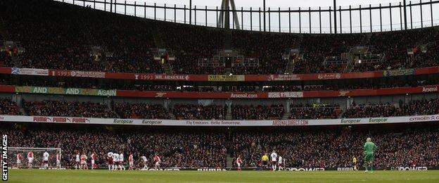 Arsenal 5-0 Aston Villa - BBC Sport