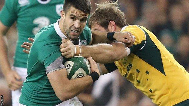 Conor Murray made his senior Ireland debut in August 2011