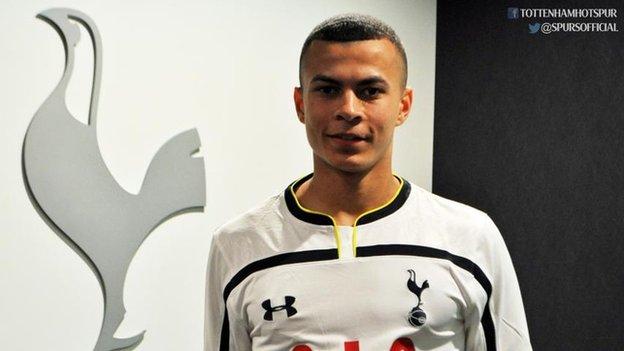 Dele Alli signs new Spurs deal